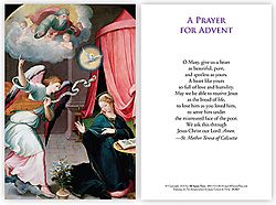 ADVENT PRAYER CARD - ENG - NC