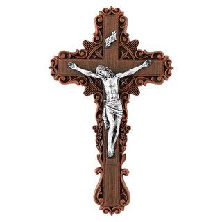 CALVARY PASTORAL CRUCIFIX - 10&quot; - NC