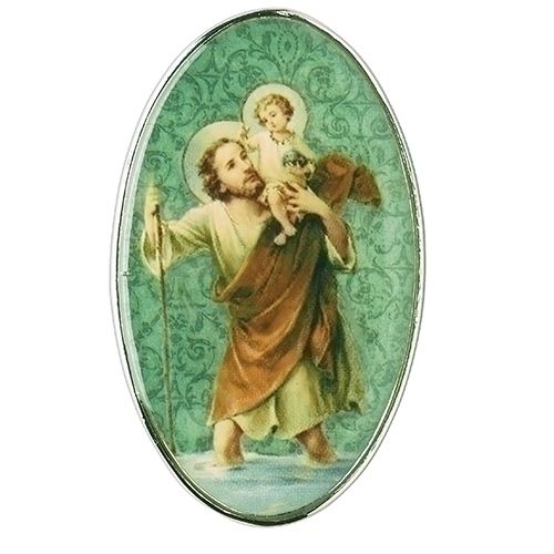 CHRISTOPHER VISOR CLIP - 2&quot;H - NC