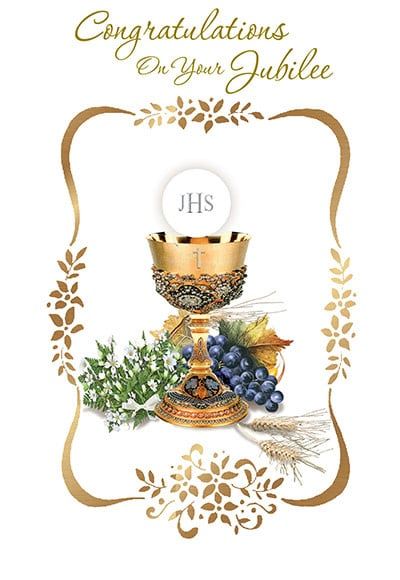 82246 GENERAL JUBILEE PRIEST CARD