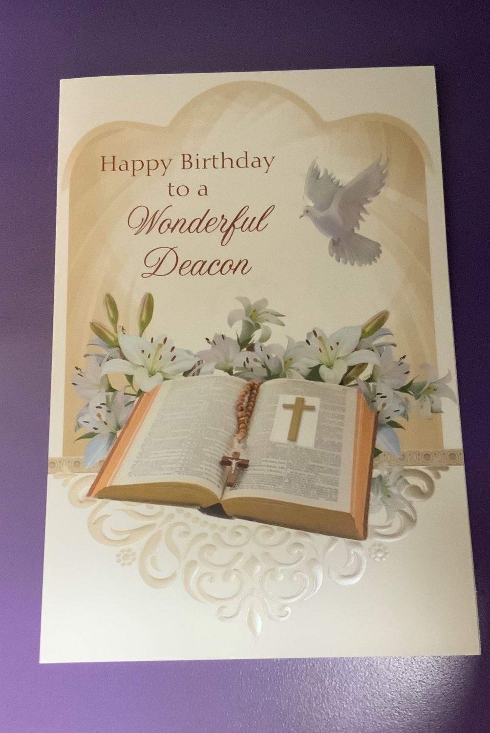 82302 DEACON BIRTHDAY CARD 1