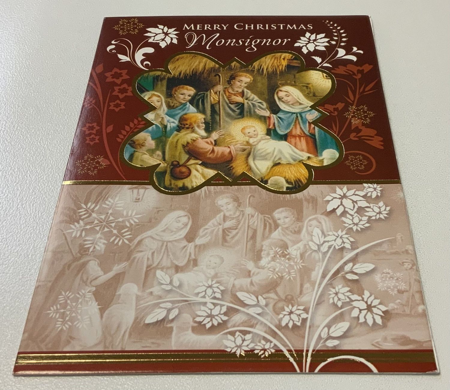 87744 MONSIGNOR CARD