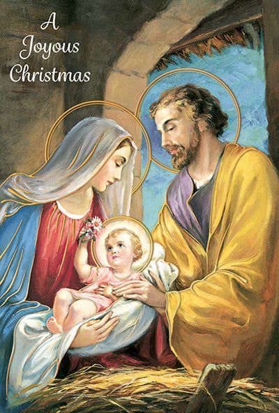 82205 FROM PRIEST JOYOUS CHRISTMAS CARDS BOXED