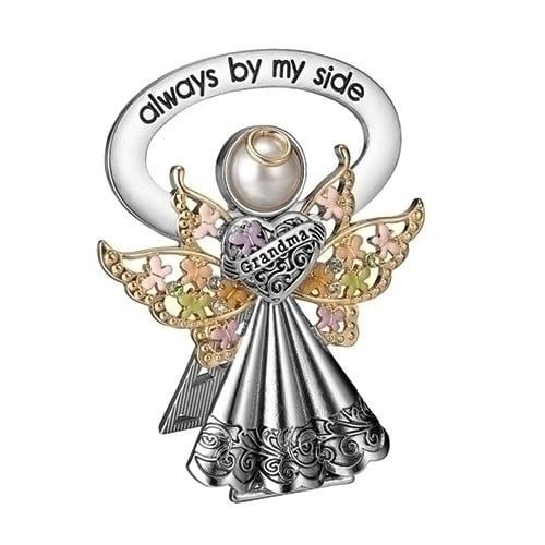 GRADMA BEDSIDE ANGEL CARDED - 2.5&quot;H