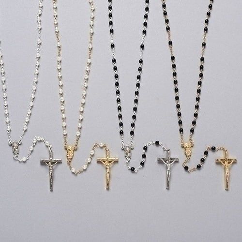 MADONNA ROSARY - 15.5"L
