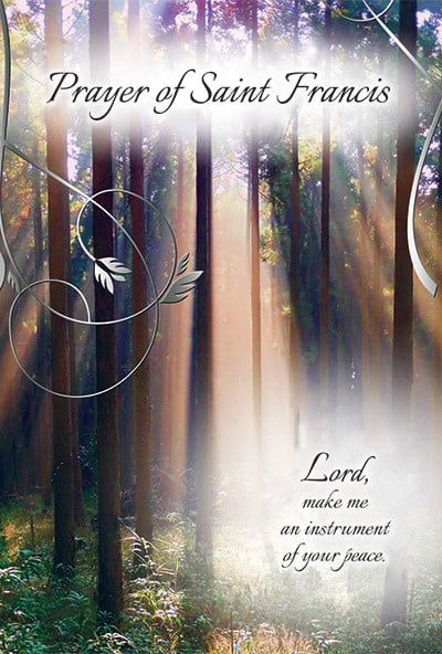 85533 PRAYER OF ST. FRANCIS