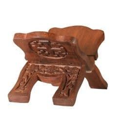 ROSEWOOD PRAYER BOOK STAND - 7 X 4 3/4&quot;