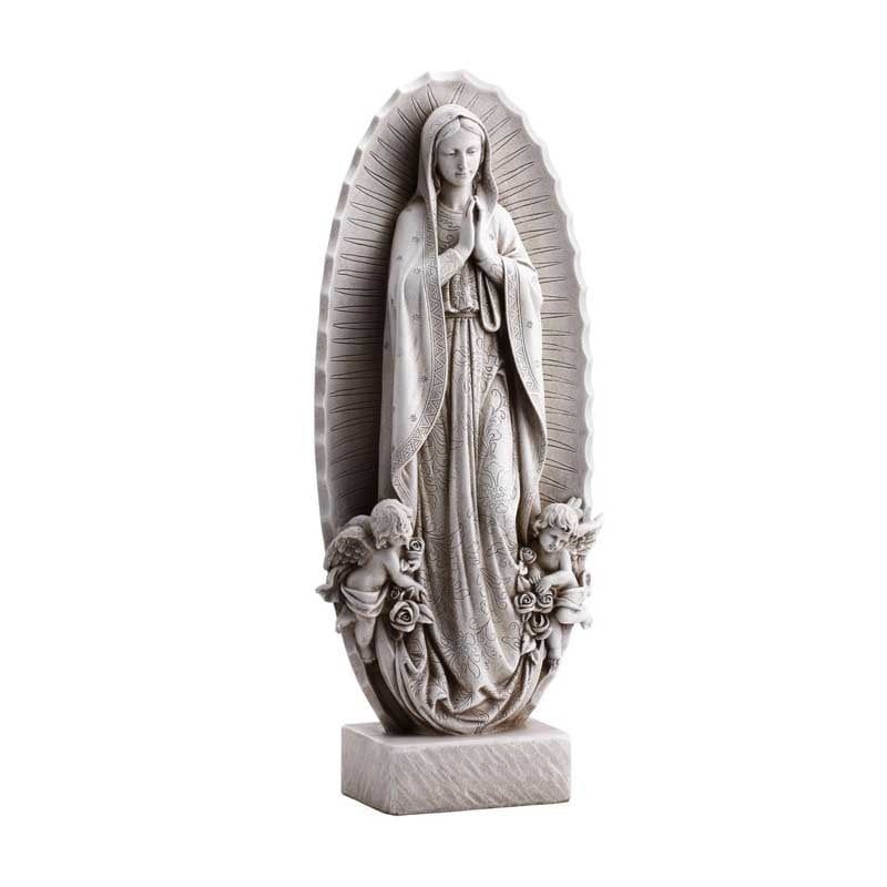 GUADALUPE GARDEN STATUE - 22.75&quot;H