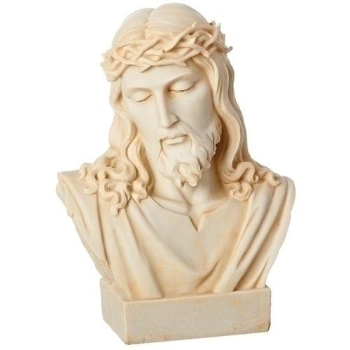 JESUS BUST IVORY - 8.25"H