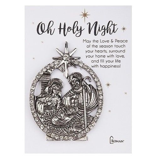 HOLY FAMILY STANDING NATIVITY 3&quot;H