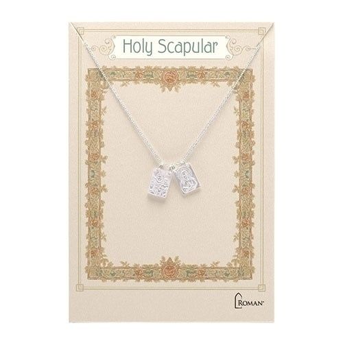 HOLY SCAPULAR SS NECK SLV - 18&quot;
