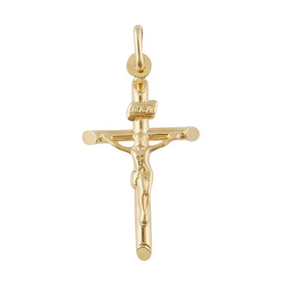 14KT CRUCIFIX GOLD - SMALL