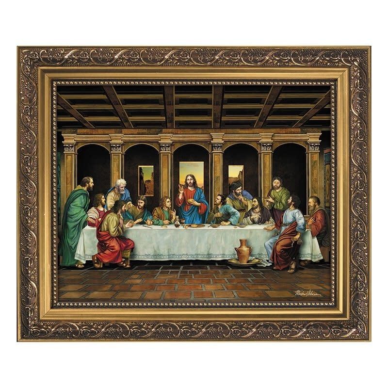 LAST SUPPER FRAMED 13&quot;