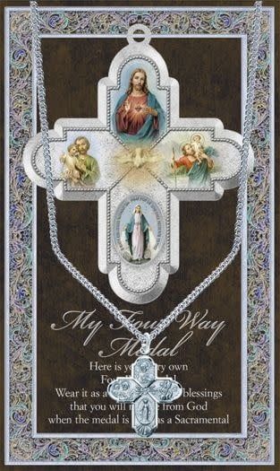 MY FOUR WAY MEDAL PWT INFO CARD - 24&quot;