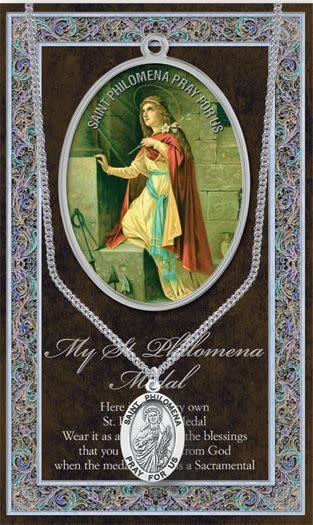 PHILOMENA MEDAL PWT INFO CARD