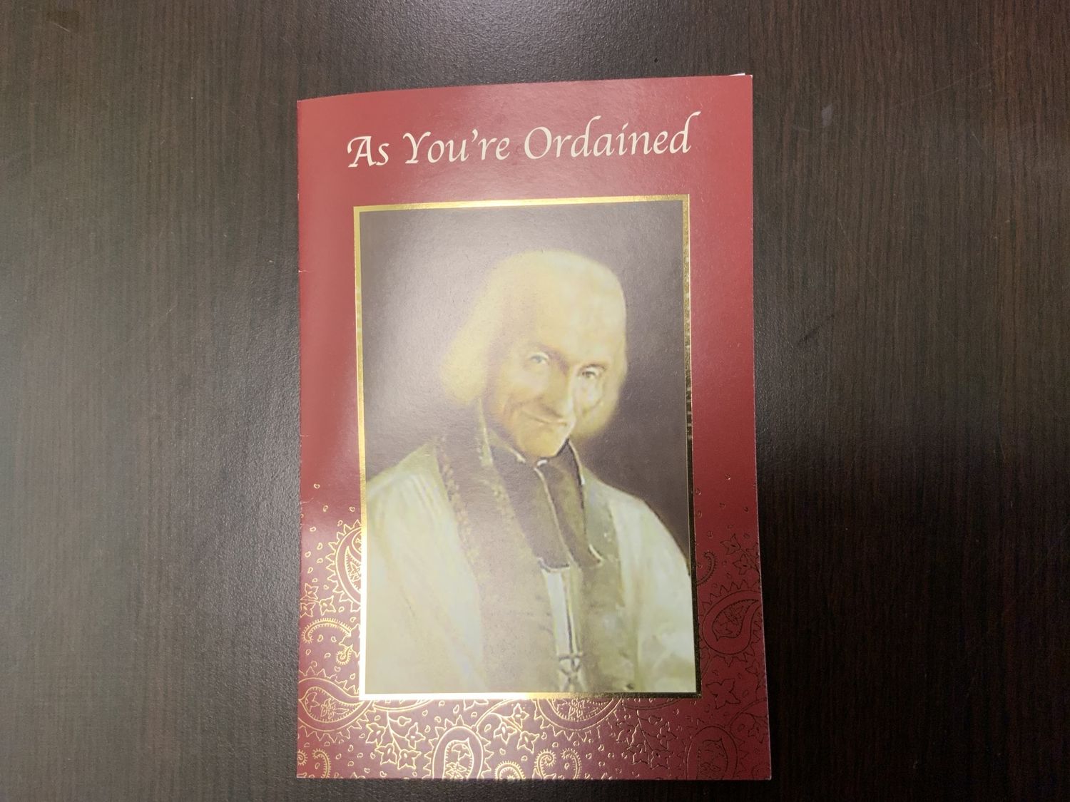 87135 ORDINATION OF ST. JOHN VIANNEY CARD