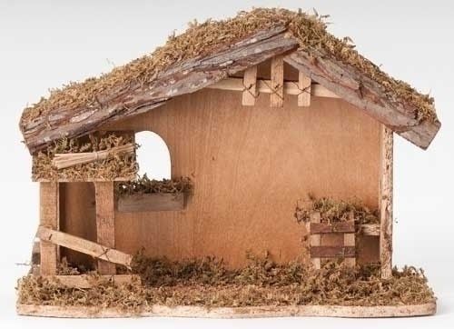 STABLE FONTANINI WOOD - 10.5&quot;H  x 13&quot;L