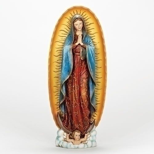 OL GUADALUPE STATUE - 18.5&quot;