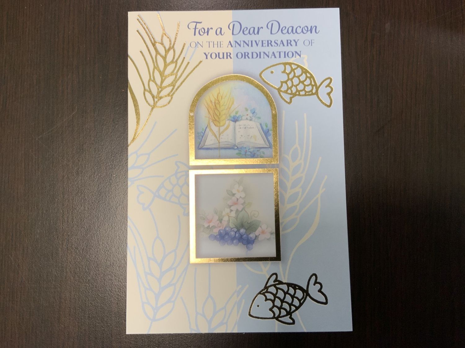 87639 DEACON ANNIVERSARY CARD 1