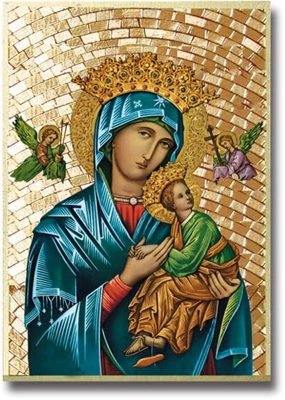 PERPETUAL HELP MOSAIC  PLAQUE