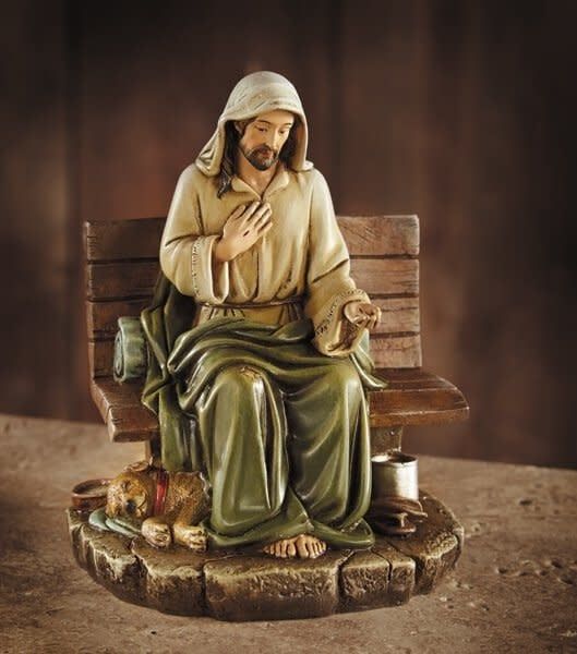 HOMELESS JESUS NO PLACE TO REST 5&quot;