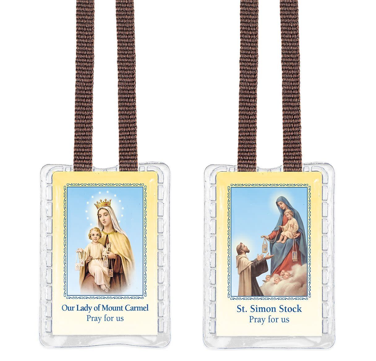 SCAPULAR W/BRW CORD