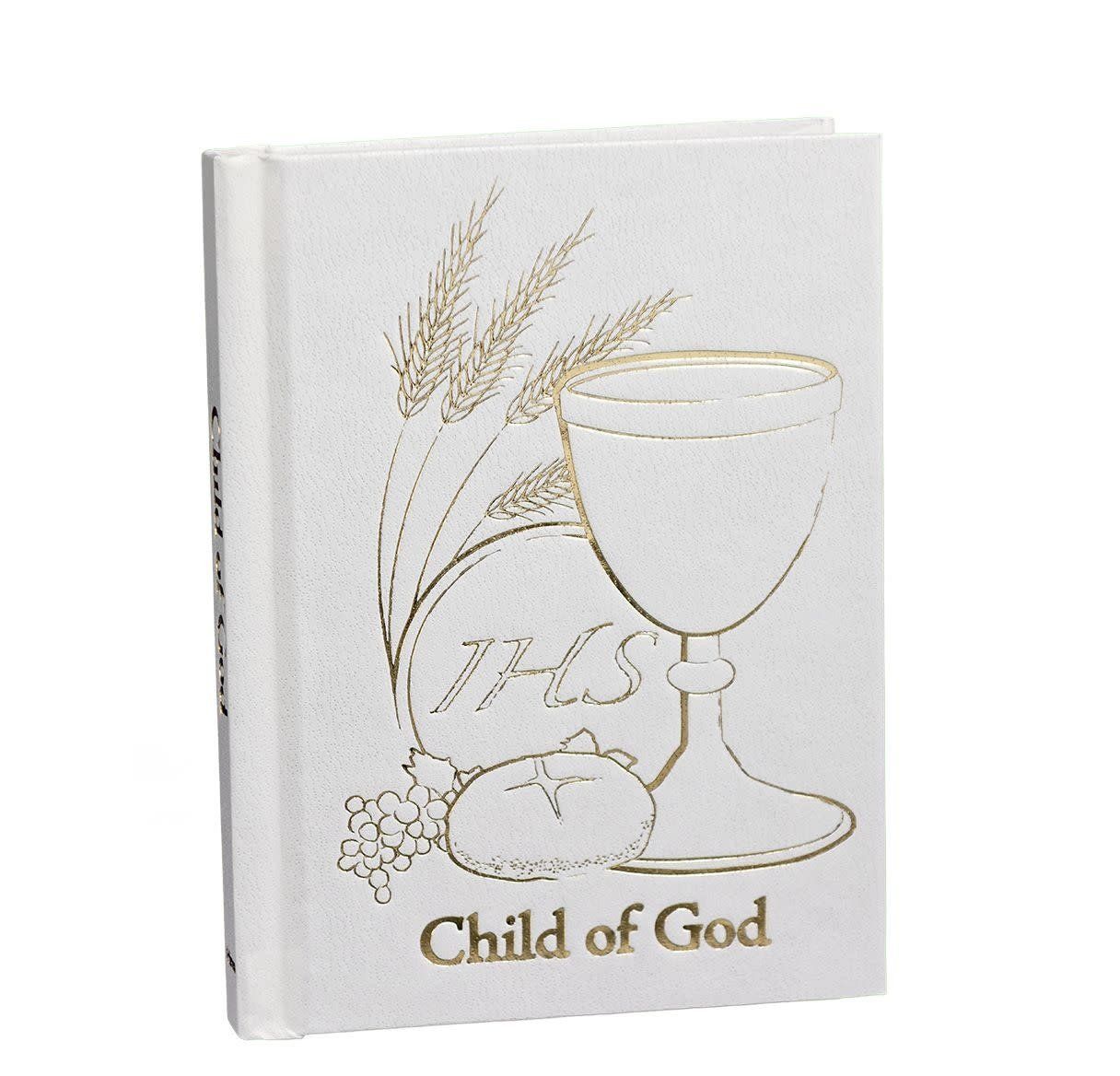 COMMUNION CHILD OF GOD PRAYER BOOK WHT