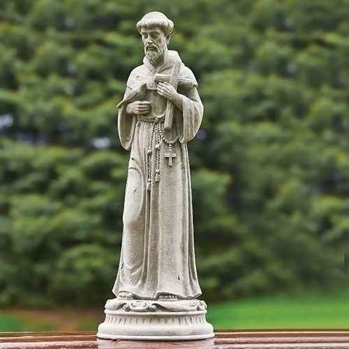 FRANCIS GARDEN STATUE - 24"H