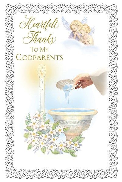 82268 HEARTFELT THANKS TO MY GODPARENTS