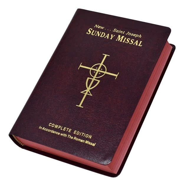 ST JOSEPH NEW SUNDAY MISSAL - COMPLETE EDITION