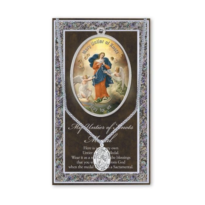 UNDOER KNOTS MEDAL PWT INFO CARD