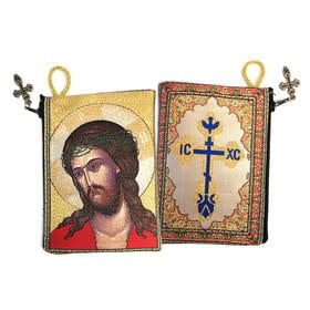 CHRIST BRIDEGROOM EXTREME HUMILITY ICON POUCH KEEPSAKE HOLDER