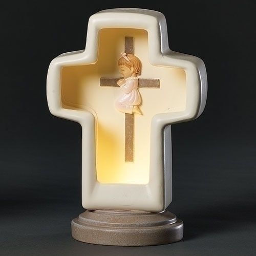 TABLE CROSS LED GIRL 7.75&quot;