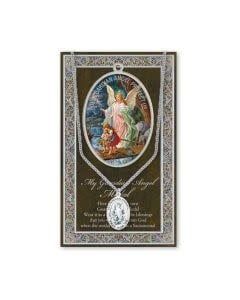 GUARDIAN ANGEL MEDAL PWT INFO CARD