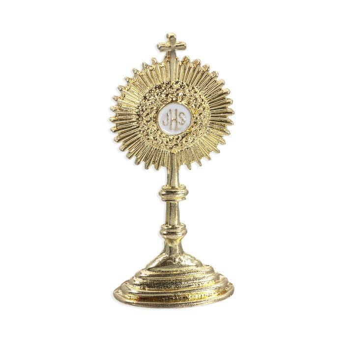 STANDING MONSTRANCE GLD-TONE MAGNET BASE 2.5&quot;