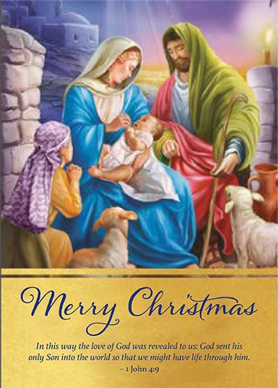 85594 MERRY CHRISTMAS ANYONE CARD