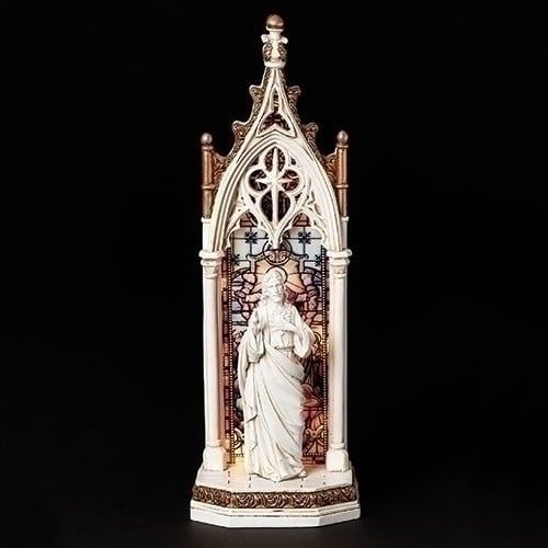 LED SACRED HEART ARCH WINDOW  11.75&quot;