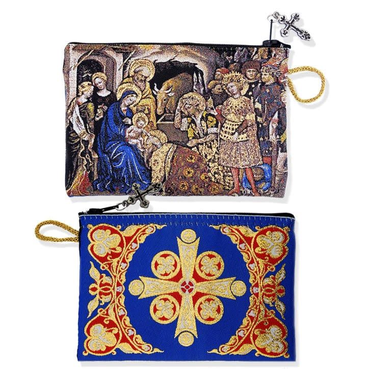 NATIVITY OF CHRIST ROSARY POUCH