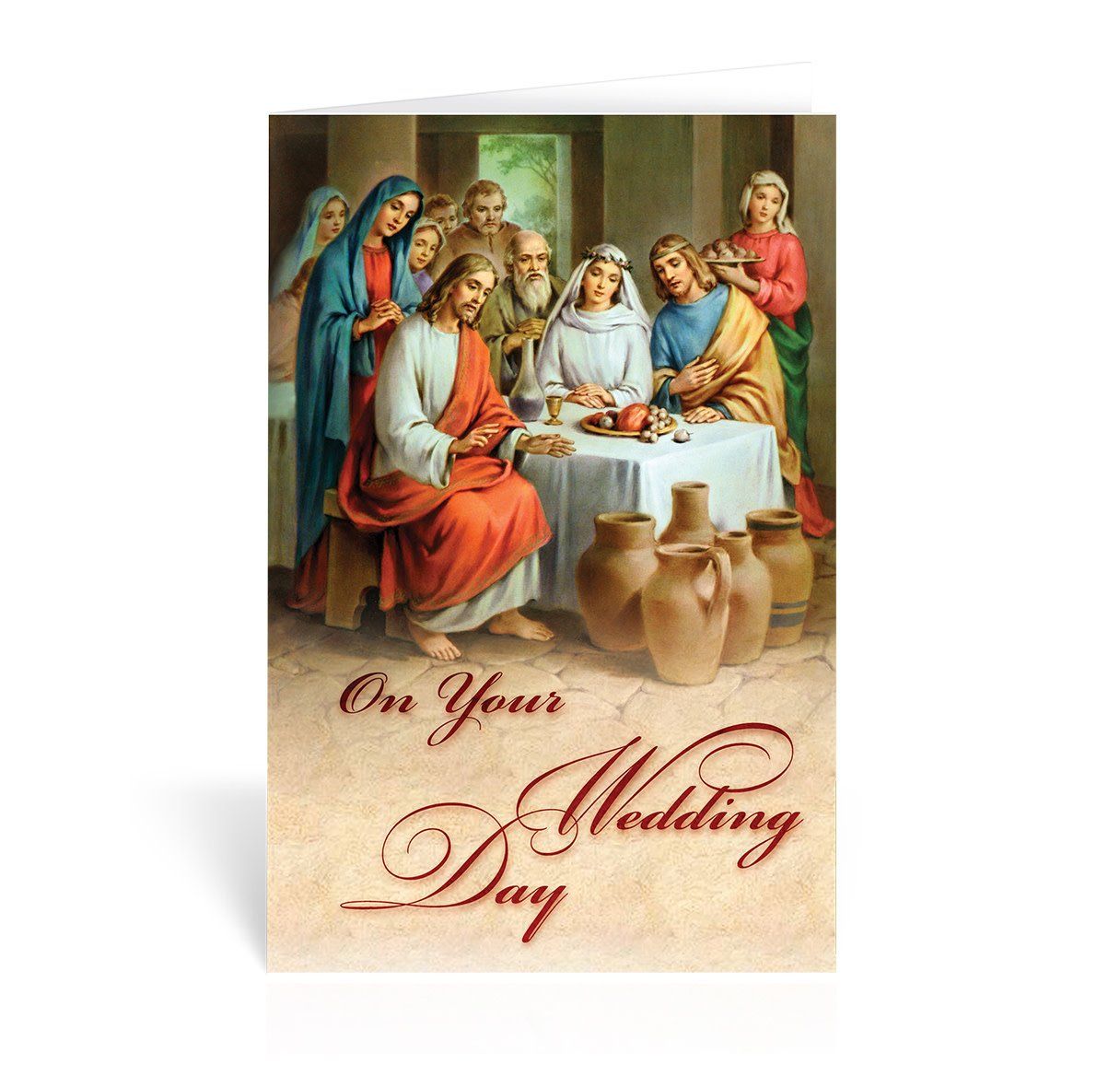 WC-9501 ON YOUR WEDDING DAY CARD