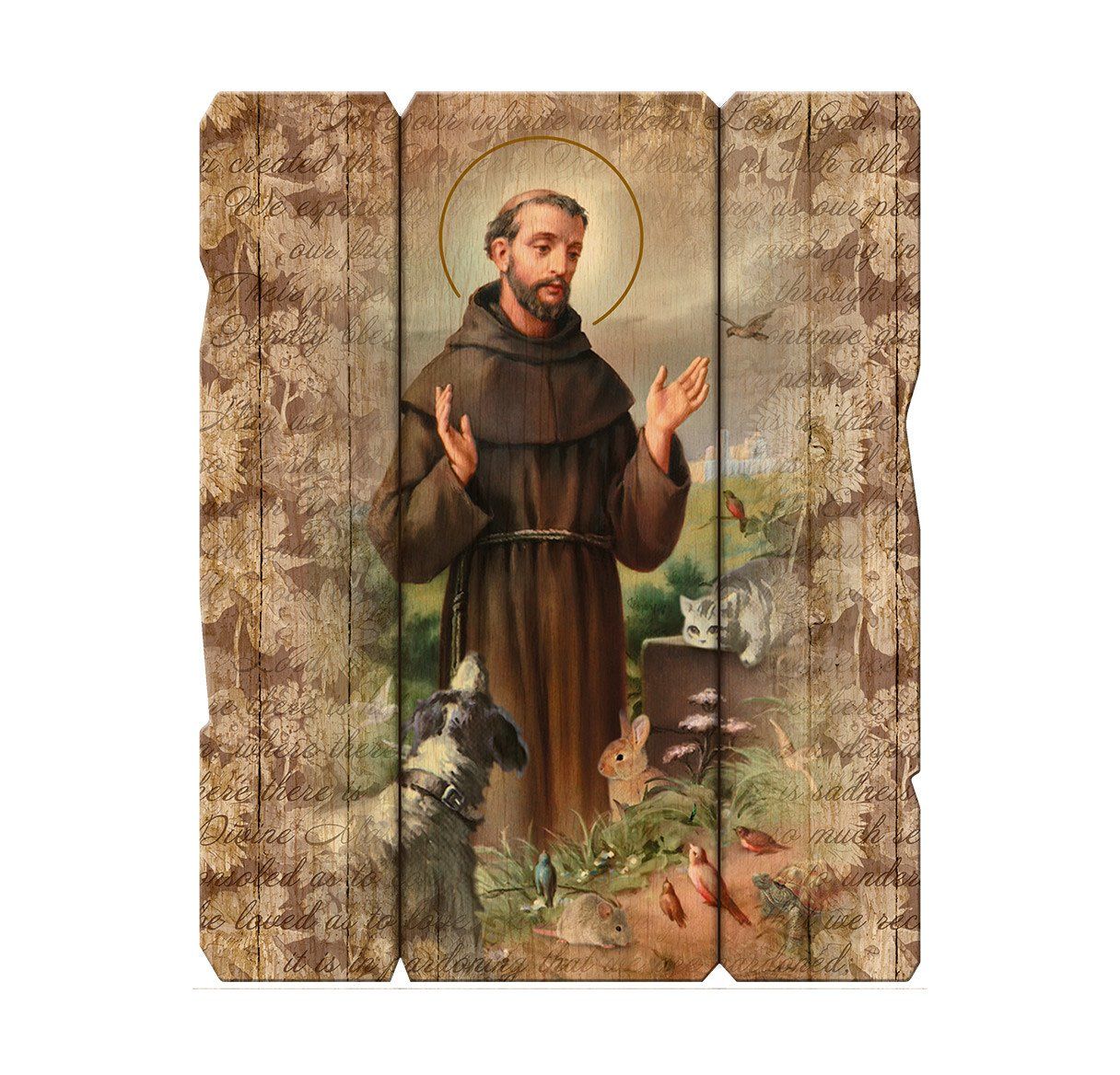 FRANCIS VINTAGE PLAQUE 7 1/2 X9&quot;
