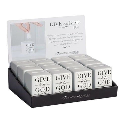 GIVE IT TO GOD PRAYER BOX 2.5&quot;