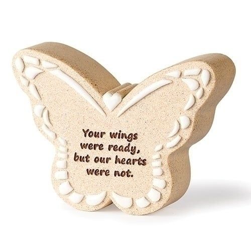 MEMORIAL BUTTERFLY FAITHSTONES 2.75&quot;