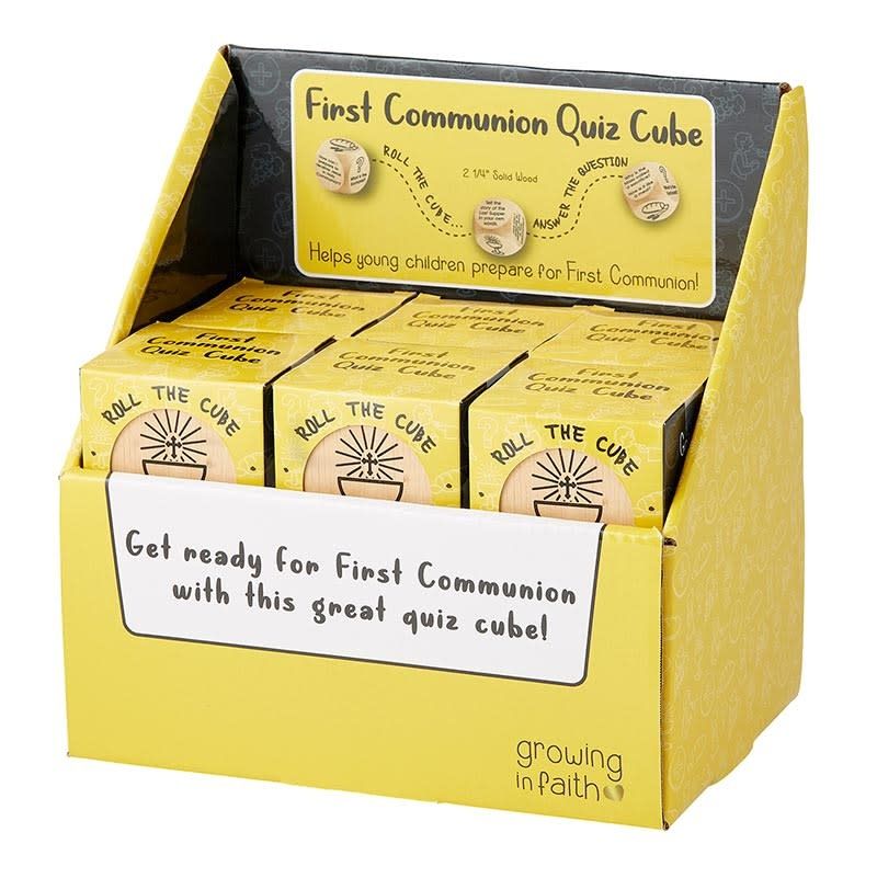 PRAYER CUBE QUIZ - FIRST COMMUNION
