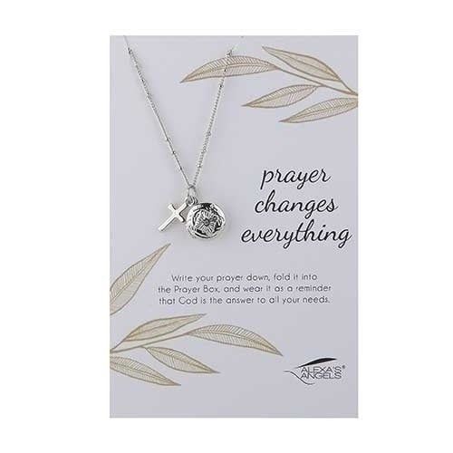 SILVER LOCKET NECKLACE - 16&quot;L +2&quot; EXT
