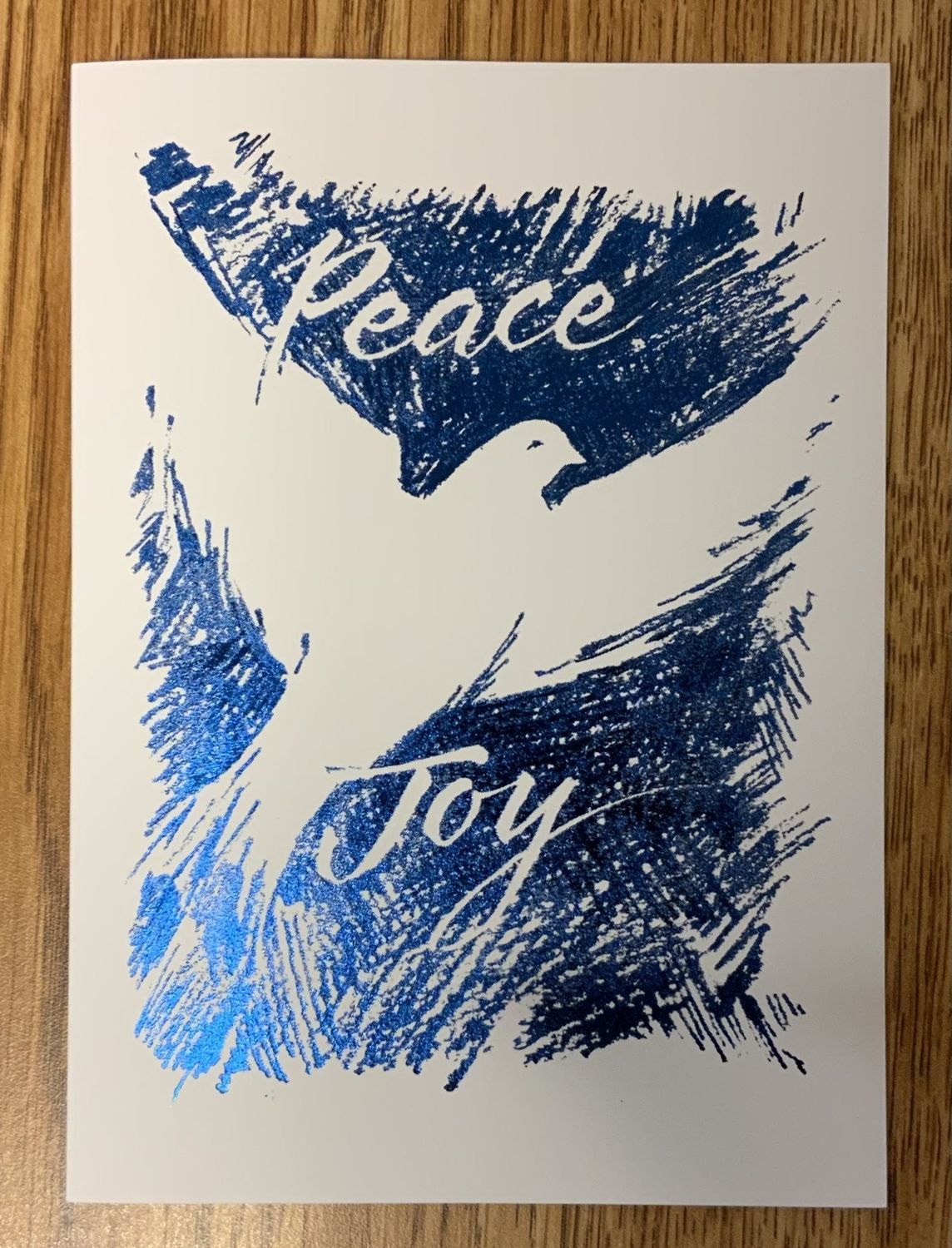 CH9002 PEACE JOY CARD