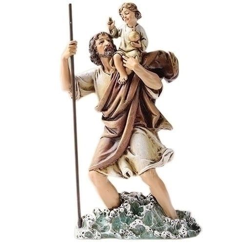 CHRISTOPHER FIGURE 6.25&quot;H
