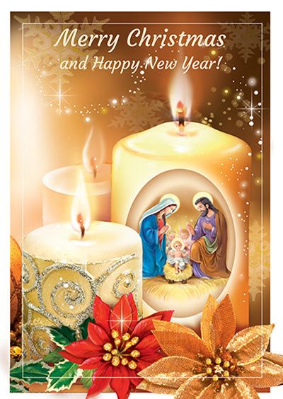 85593 CHRISTMAS NEW YEAR ANYONE CARD