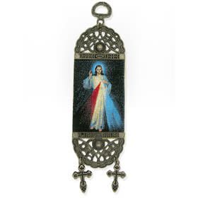 DIVINE MERCY TAPESTRY 7&quot; X 2&quot;