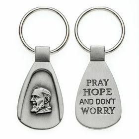PADRE PIO KEY RING