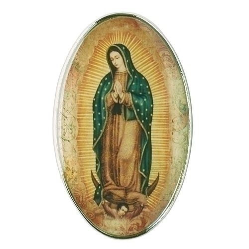 OUR LADY OF GUADALUPE VISOR CLIP - 2&quot;H - NC1